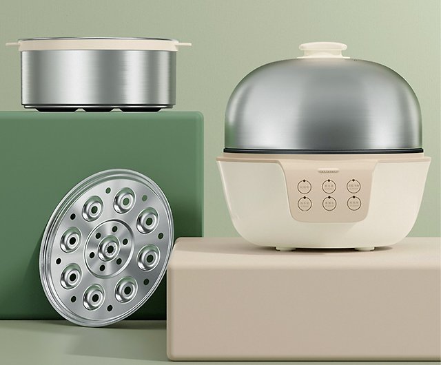 Free Shipping Special] German steamed egg cooker with automatic