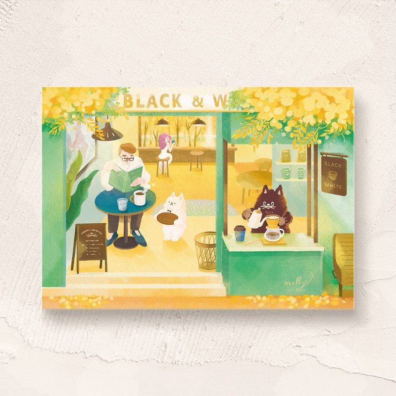 postcard-coffee break-main store - Cards & Postcards - Paper Multicolor