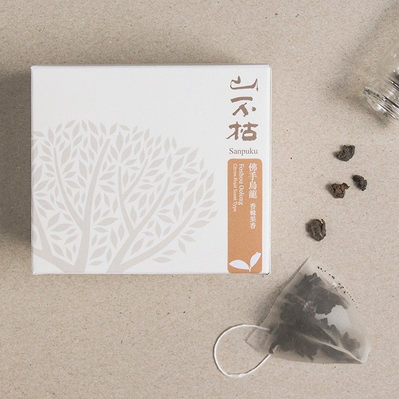 佛手烏龍茶・簡單茶包・醇果 - 茶葉/漢方茶/水果茶 - 新鮮食材 橘色