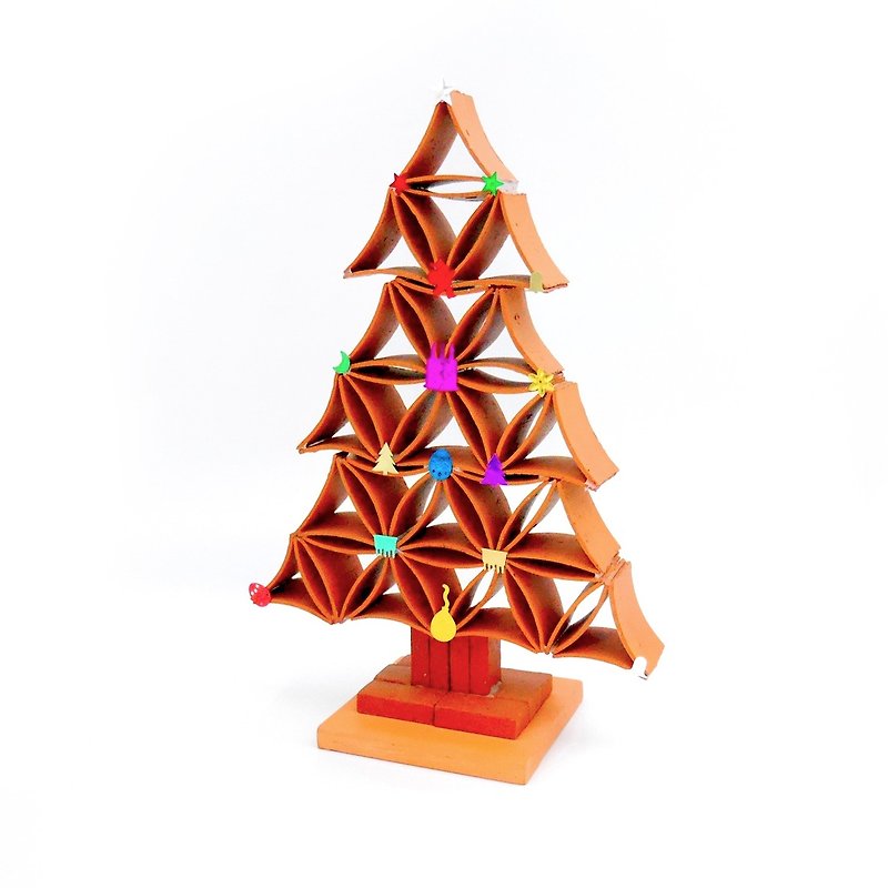 [DIY handmade] Christmas tile tree material package (large/small) - fast shipping Christmas gifts - งานเซรามิก/แก้ว - วัสดุอื่นๆ 