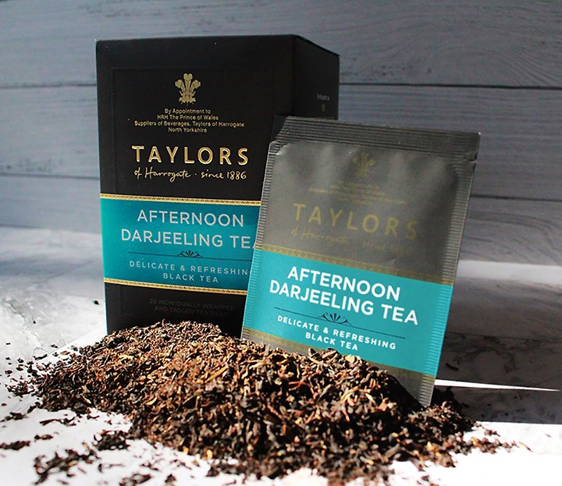 Taylors British Tea | Darjeeling Afternoon Tea - ชา - วัสดุอื่นๆ สีเขียว