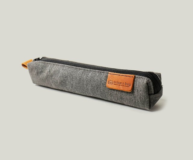 howslife handmade warm soft micro triangular pencil case/flat pencil case-Japanese  linen series (small size) - Shop howslife Pencil Cases - Pinkoi