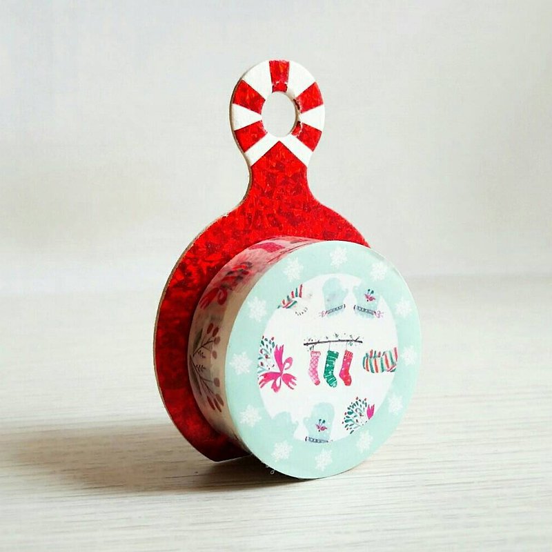Christmas-Stocking Washi tape - มาสกิ้งเทป - กระดาษ 