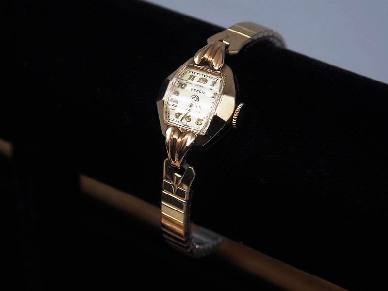 1950年代 RENSIE 瑞士菱格機械錶 - 女錶 - 其他金屬 金色