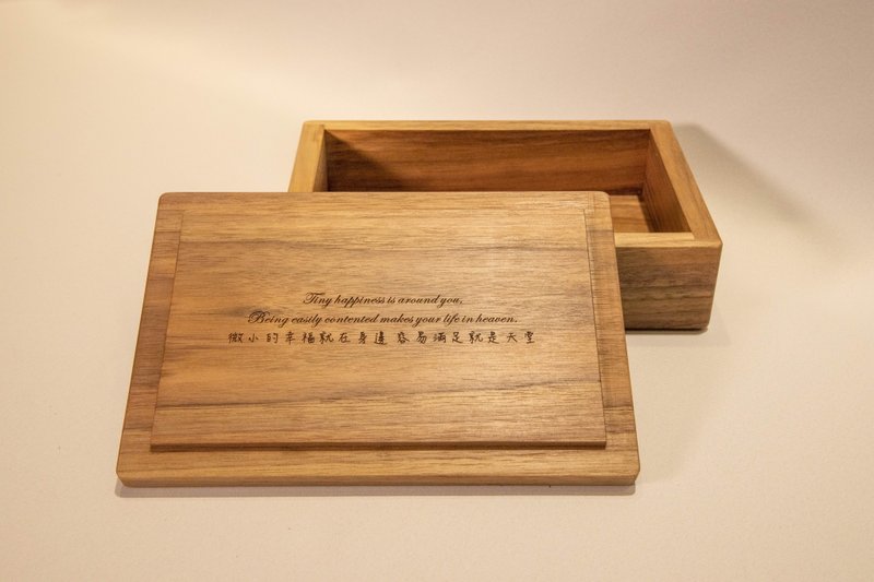 [New Product] [Must be Wood] Solid Wood Handmade Wooden Box - กล่องเก็บของ - ไม้ 