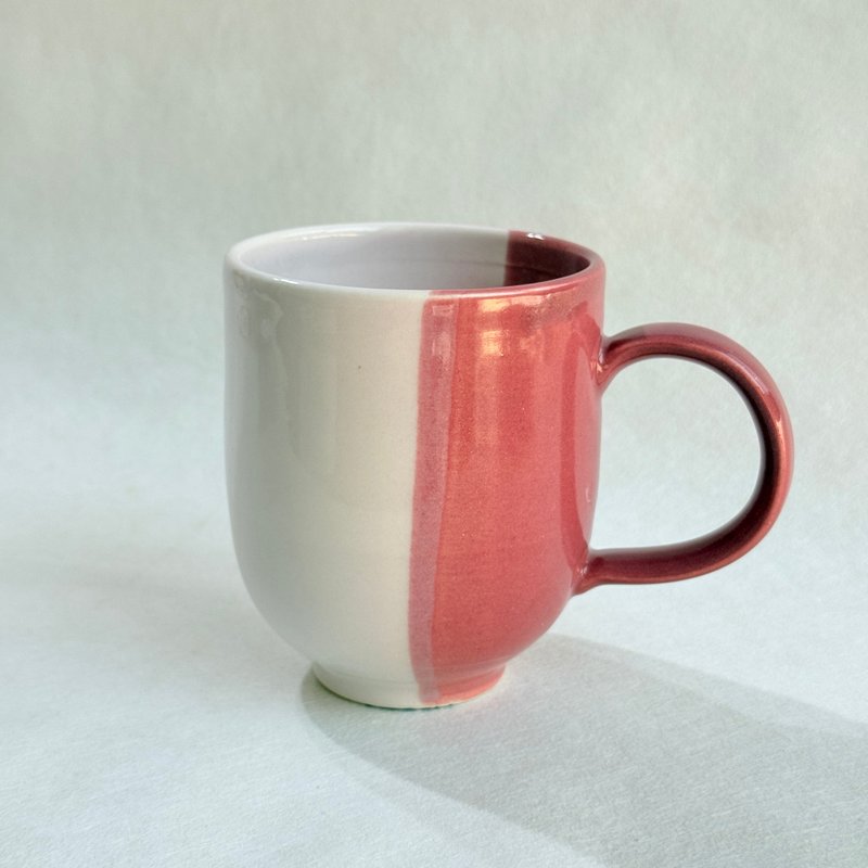 Ceramic mug cup - แก้ว - เครื่องลายคราม สีม่วง