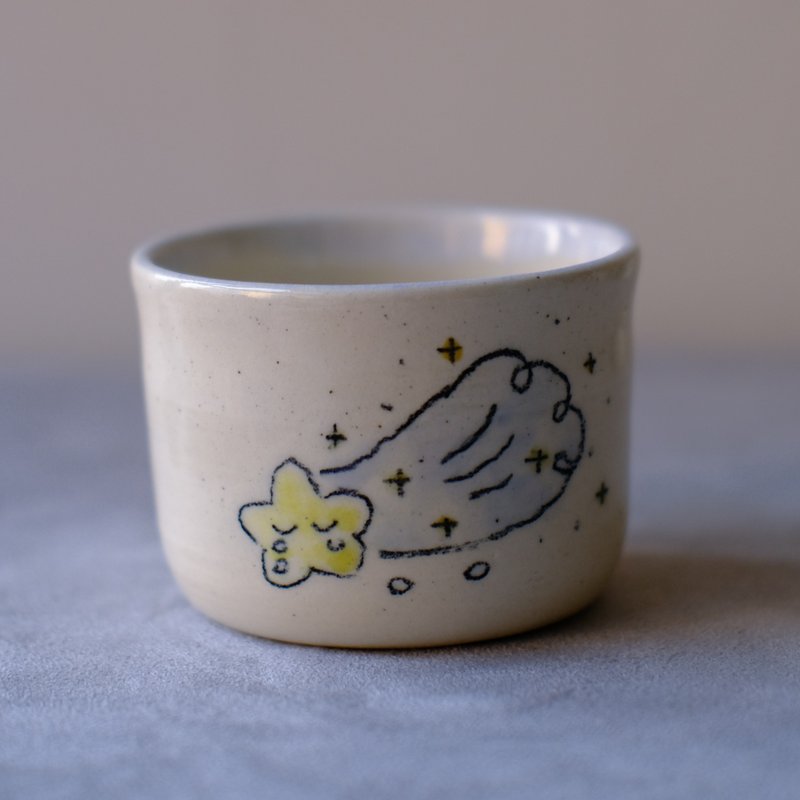 Suànn-Sian . 哭泣流星茶杯 - 茶壺/茶杯/茶具 - 陶 