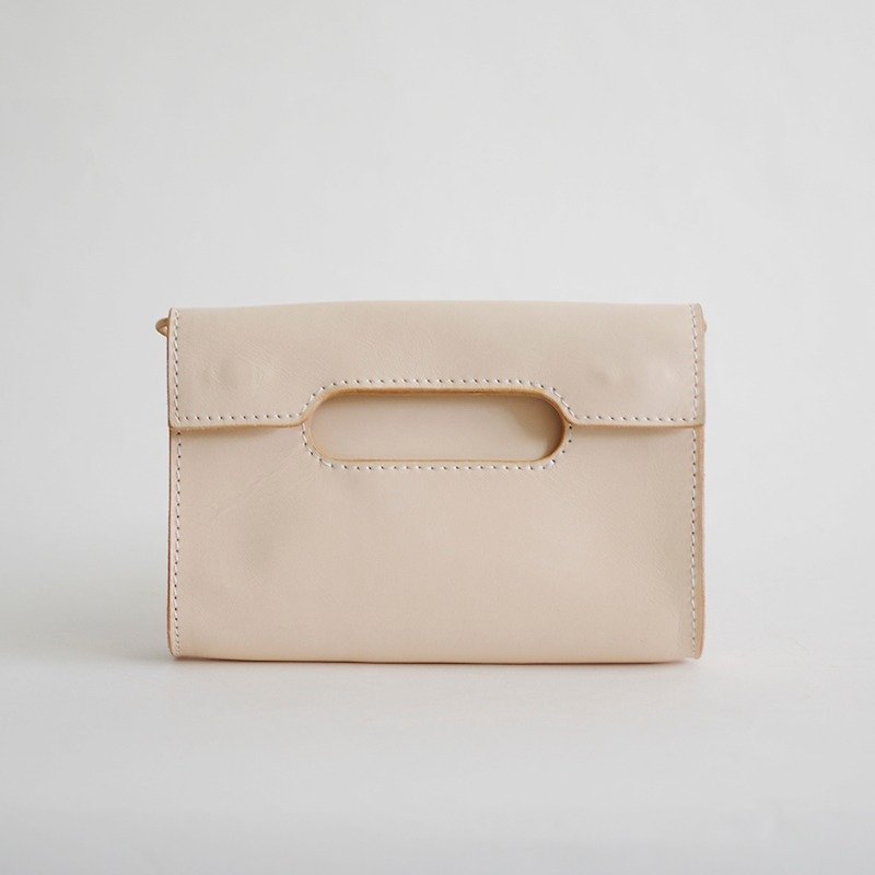 JOYDIVISION handmade retro envelope shoulder bag 2017 new female clutch bag Casual Messenger - Clutch Bags - Genuine Leather Gold