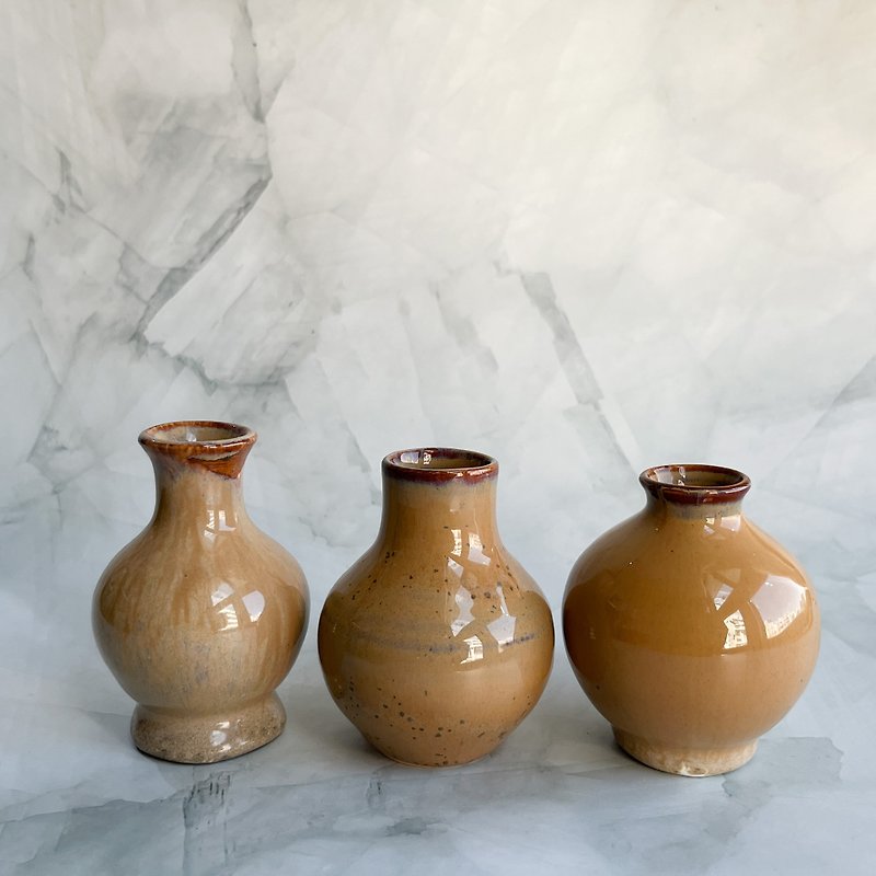 Ceramic vase - Pottery & Ceramics - Porcelain Brown
