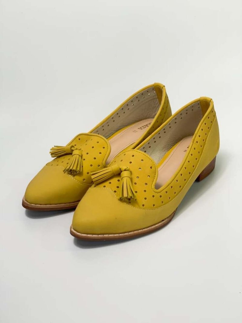 Loafers & Working Leather Women Shoes - 女皮鞋 - 真皮 