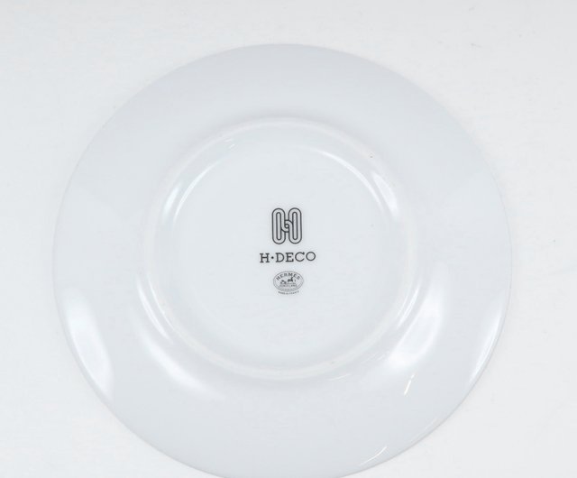 値下げ！新品未使用！エルメス デコ プレート 14㎝ 皿 日本直送】エルメス HERMES アッシュデコ Hデコ 食器 14cm