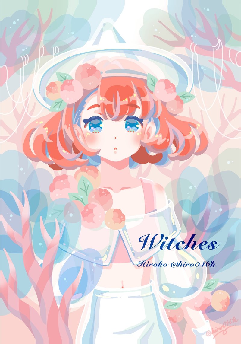 イラスト集　-　Witchies - 刊物/書籍 - 紙 多色