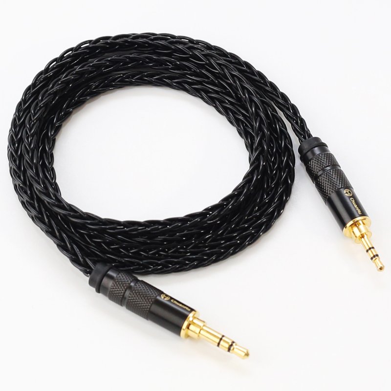 Audiophile-grade Silver 4.4 balanced to 3.5 audio cable [M111] high-quality audio cable adapter - แกดเจ็ต - วัสดุอื่นๆ 