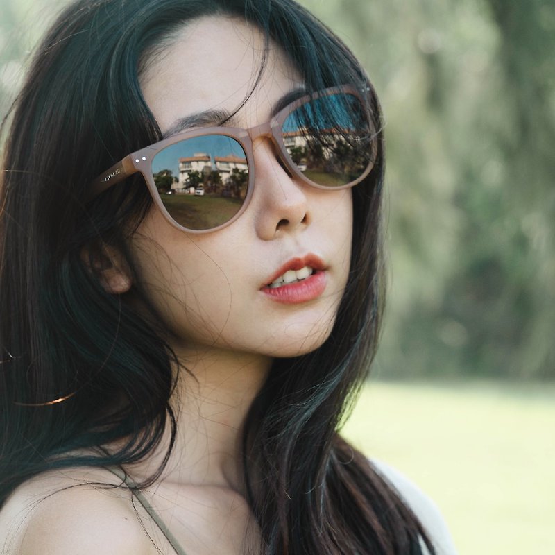 SUNFOLD | Lightweight Folding Polarized Sunglasses (Caramel Brown-brown lenses)) - แว่นกันแดด - พลาสติก 