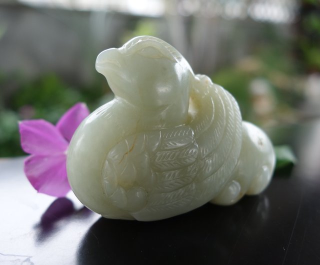 清代鴛鴦玉珮明清Ancient jade 古玉老玉古玩古董- 設計館山奇藝術吊飾