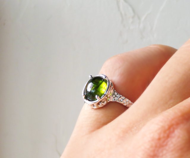 アイドクレース　リング　アイドクレース　指輪 アイドクレース リング / Idocrase Ring | iichi 日々の暮らしを