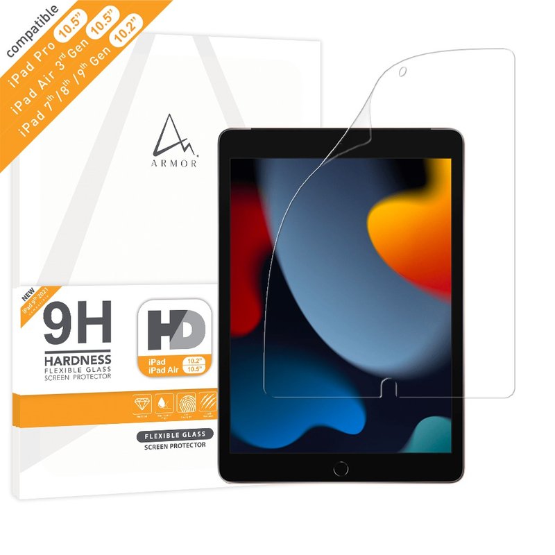 ARMOR Flexible Glass Screen Protector for iPad 10.2/10.5 9H with HD - อุปกรณ์เสริมคอมพิวเตอร์ - วัสดุอื่นๆ 