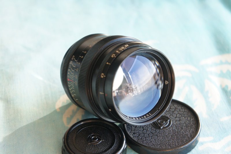 JUPITER-9 85mm F/2 lens for M39 for Fed Zorki Leica Thread Mount - กล้อง - วัสดุอื่นๆ 