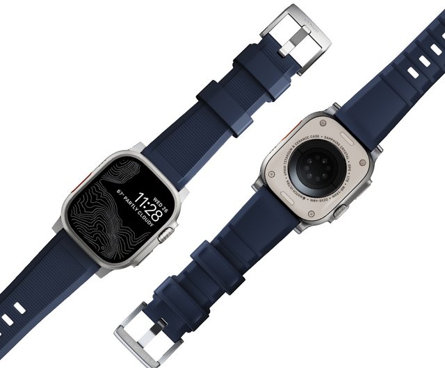 NOMAD】Apple Watch 高性能ラバーストラップ - 49/45/44/42m