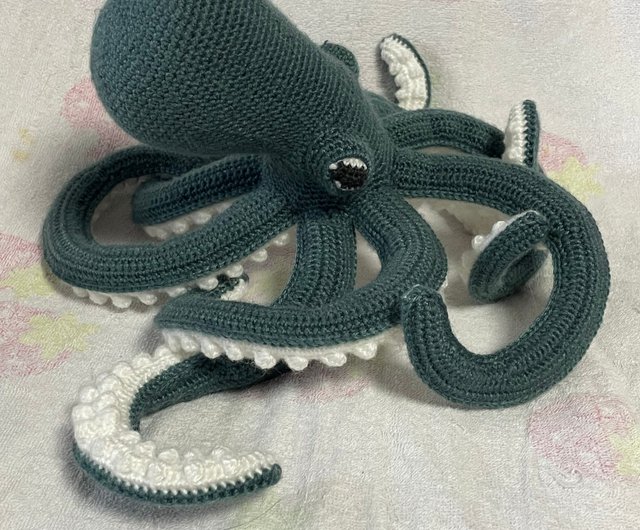 かぎ針編み海洋生物タコかわいい編みぐるみ - ショップ 猫の手