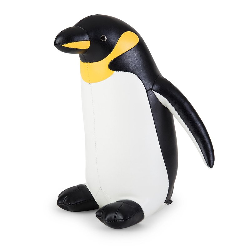 Zuny – King Penguin - Bookend - ของวางตกแต่ง - หนังเทียม หลากหลายสี