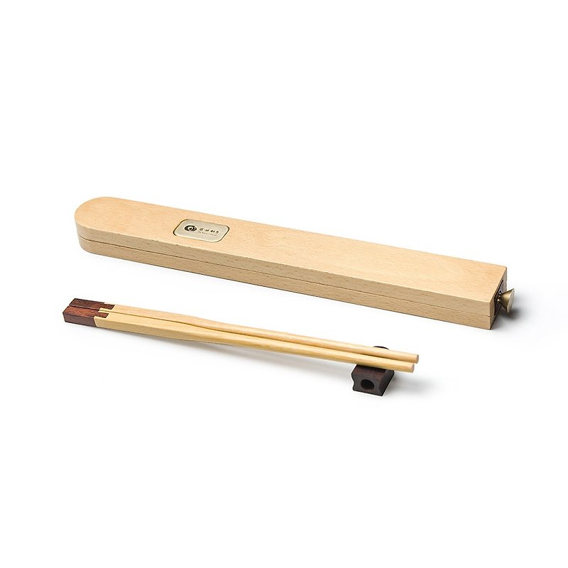 The Binson Collection | Tenon-joint chopstick set - ตะเกียบ - ไม้ สีนำ้ตาล