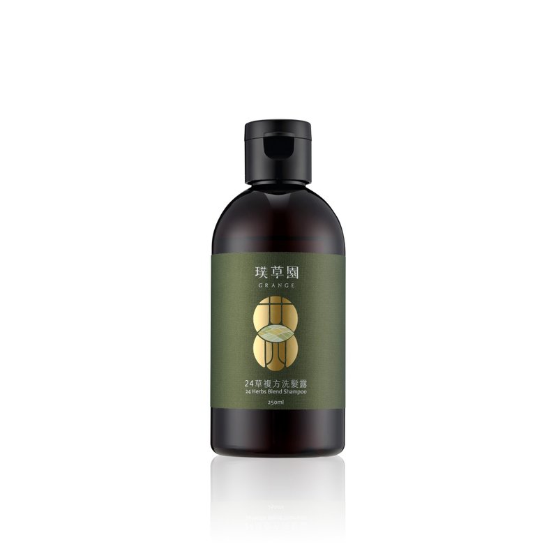 24草複方洗髮露250ml－適合一般頭皮 敏感頭皮髮質 - 洗髮精/餅/皂 - 植物．花 