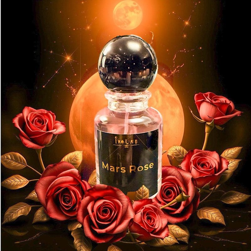 Mars Rose  甜蜜玫瑰。煙燻木香 - 香水/香膏 - 玻璃 