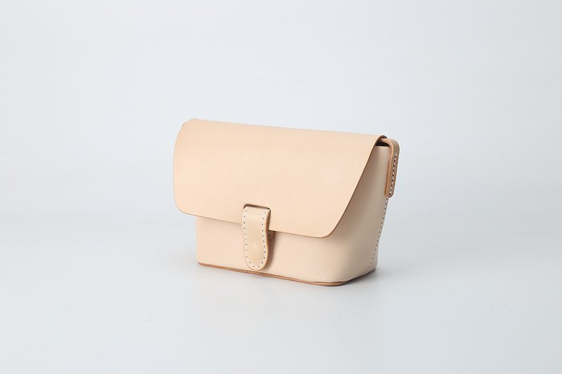 [Customer Order Version] Mini Shoulder Bag Kelly Bag - กระเป๋าถือ - หนังแท้ สีเขียว