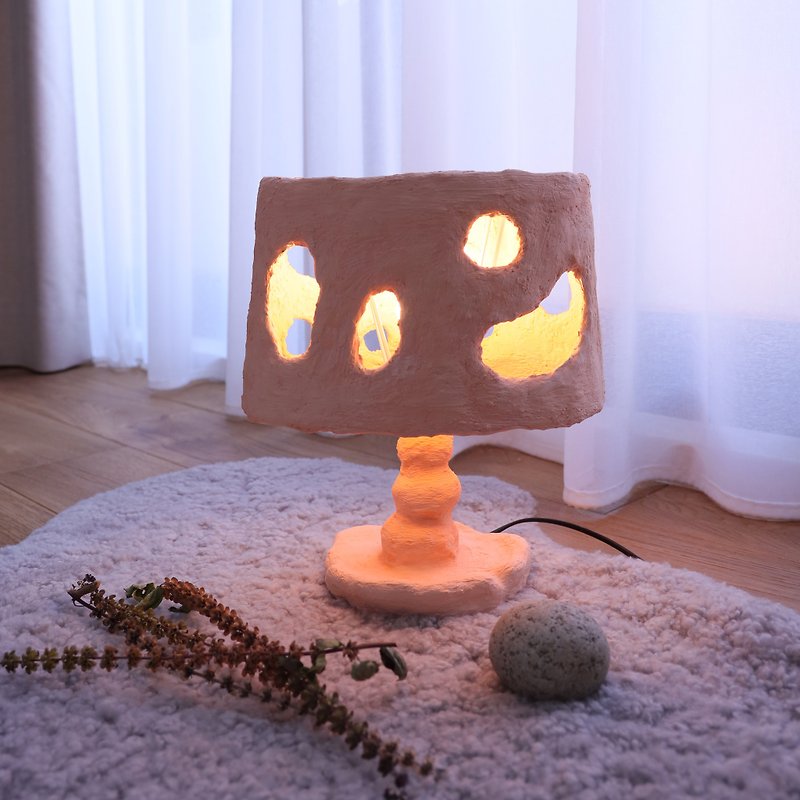 Artpartment Home 擴香蘑菇燈 - 珊瑚粉 - 燈具/燈飾 - 水泥 
