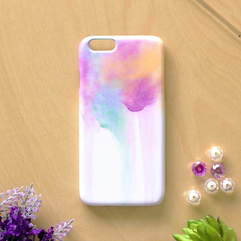 Romantic watercolors. Matte Case( iPhone, HTC, Samsung, Sony, LG, OPPO) - Phone Cases - Plastic White