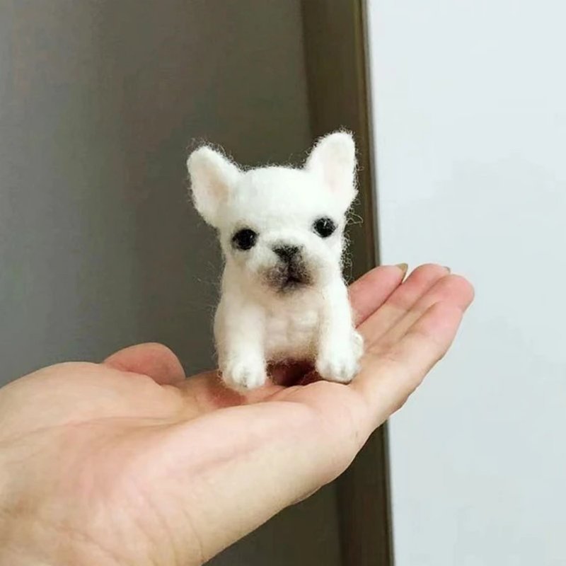 客製化逼真犬 羊毛氈 犬 寵物 娃娃 定製 手工 狗狗猫咪 123 - 貓/狗玩具 - 羊毛 多色