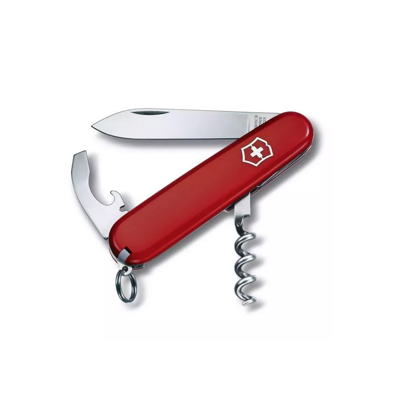VICTORINOX 瑞士維氏 waiter美酒愛好者適用 84mm 9用 紅 0.3303 - 露營用品 - 不鏽鋼 紅色