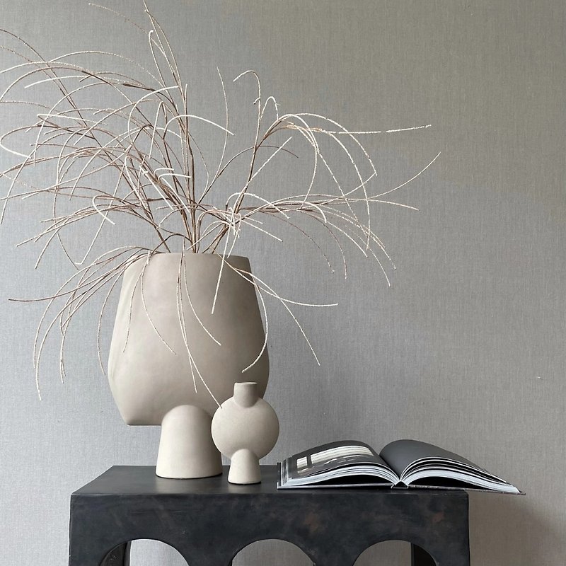 Sphere Vase Bubl Mini - 陶器製フラワーポット ミニ - 花瓶・植木鉢 - 陶器 ホワイト