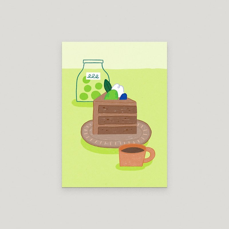 Have A Cake (Art Print) - Cards & Postcards - Paper Green