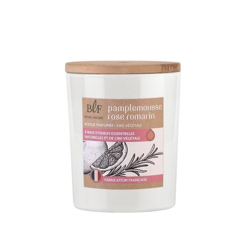 BlF French Centennial Candle Factory Natural Ritual Series Scented Candle ~ Rosemary Grapefruit 230g - น้ำหอม - แก้ว 