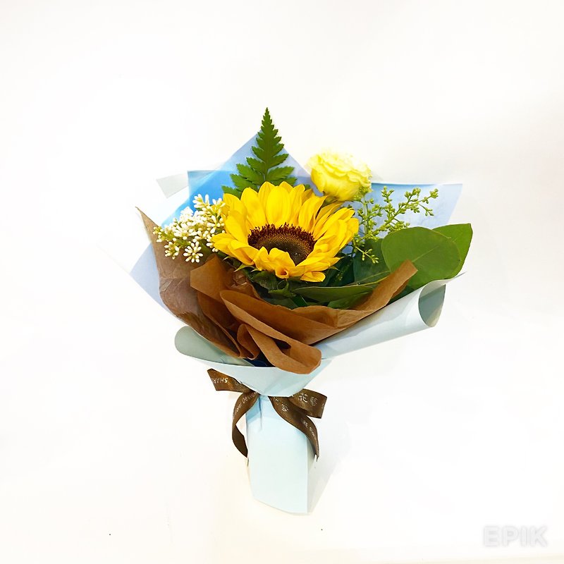 Sunflower small flower bouquet | Self-pickup only - Plants - Plants & Flowers 