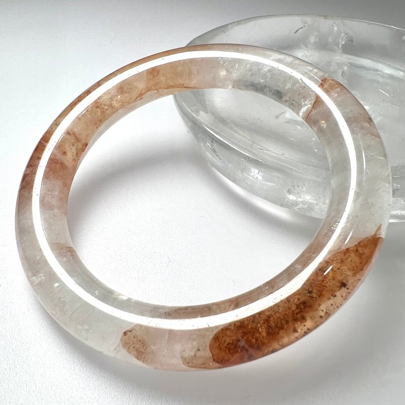 紅膠花手鐲 | 水晶 | 水晶手鐲 - 手鍊/手環 - 水晶 紅色