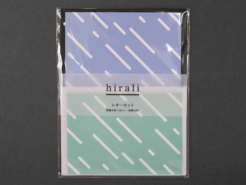 レターセット　かさねの色目　雨休み - 信封/信紙 - 紙 