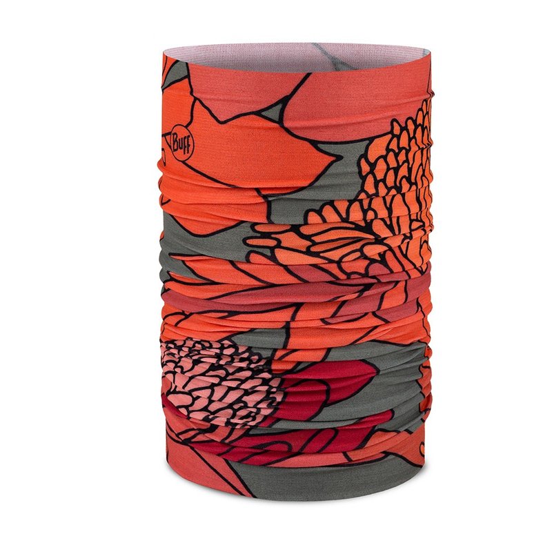 【BUFF】Coolnet抗UV頭巾-春色罌粟 - 露營用品 - 其他材質 多色