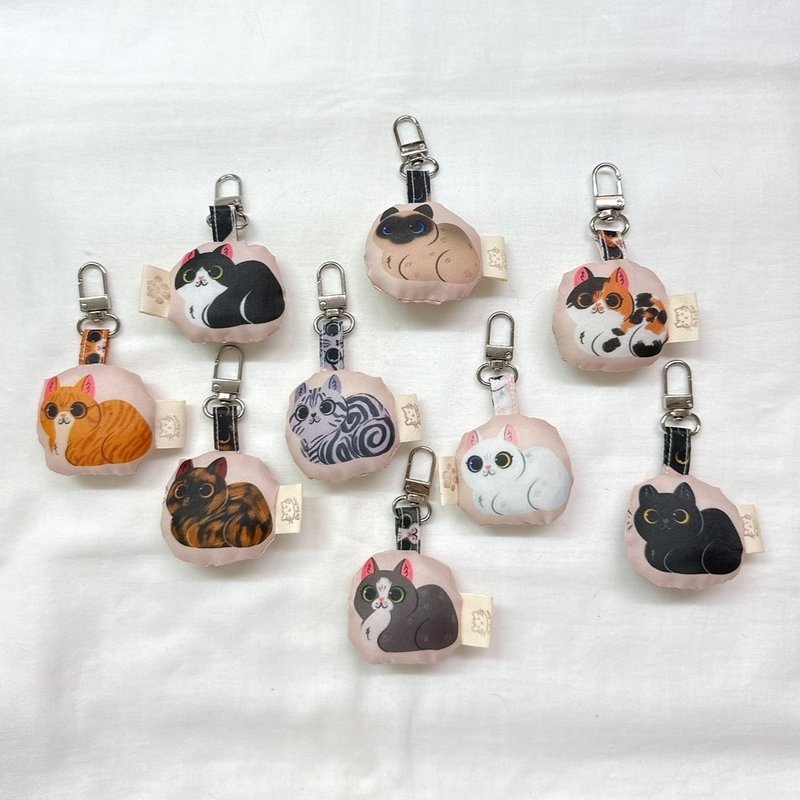 [Customized Gift] Cat Pendant Cat Pendant Cat Keychain - พวงกุญแจ - วัสดุกันนำ้ 