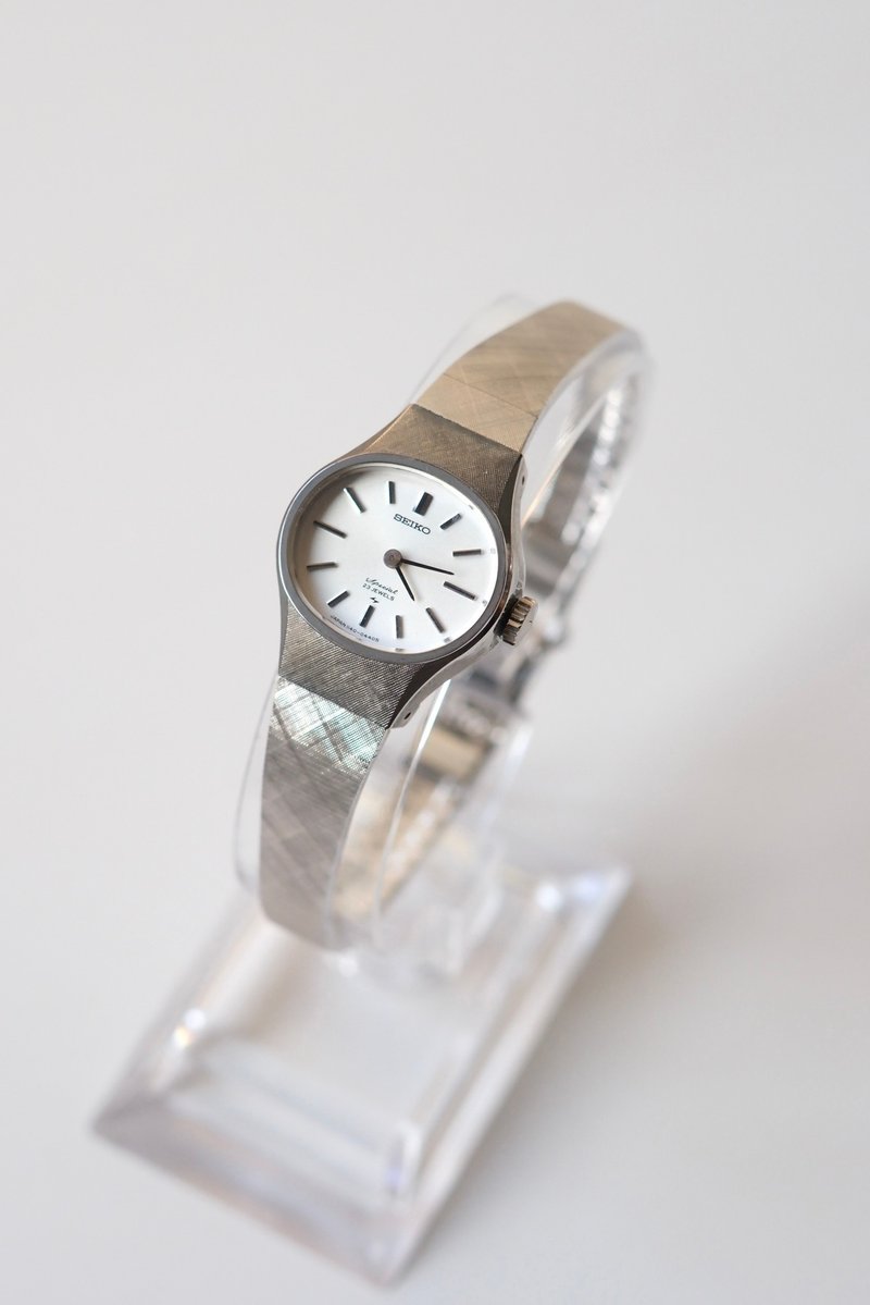 Seiko(全新庫存)中古錶/復古時鐘/時鐘/老錶/vintage watch/女錶 - 女錶 - 不鏽鋼 銀色