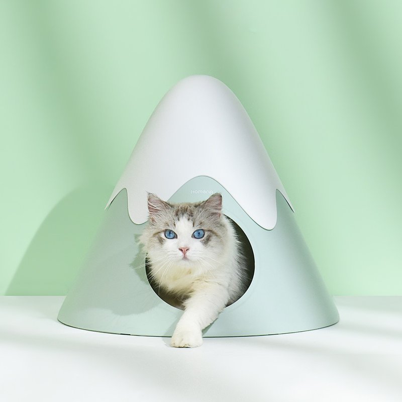FUJI CAT HOUSE - 寵物床 - 防水材質 綠色