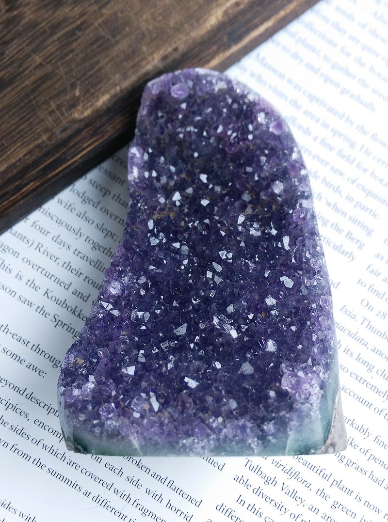 Amethyst  烏拉圭產地 原皮紫水晶  紫水晶晶鎮 天然礦石 原礦 - 擺飾/家飾品 - 其他材質 