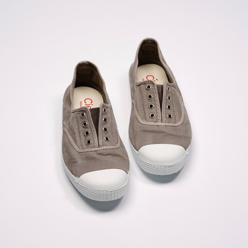 CIENTA Canvas Shoes 70777 170 - รองเท้าลำลองผู้หญิง - ผ้าฝ้าย/ผ้าลินิน สีเทา