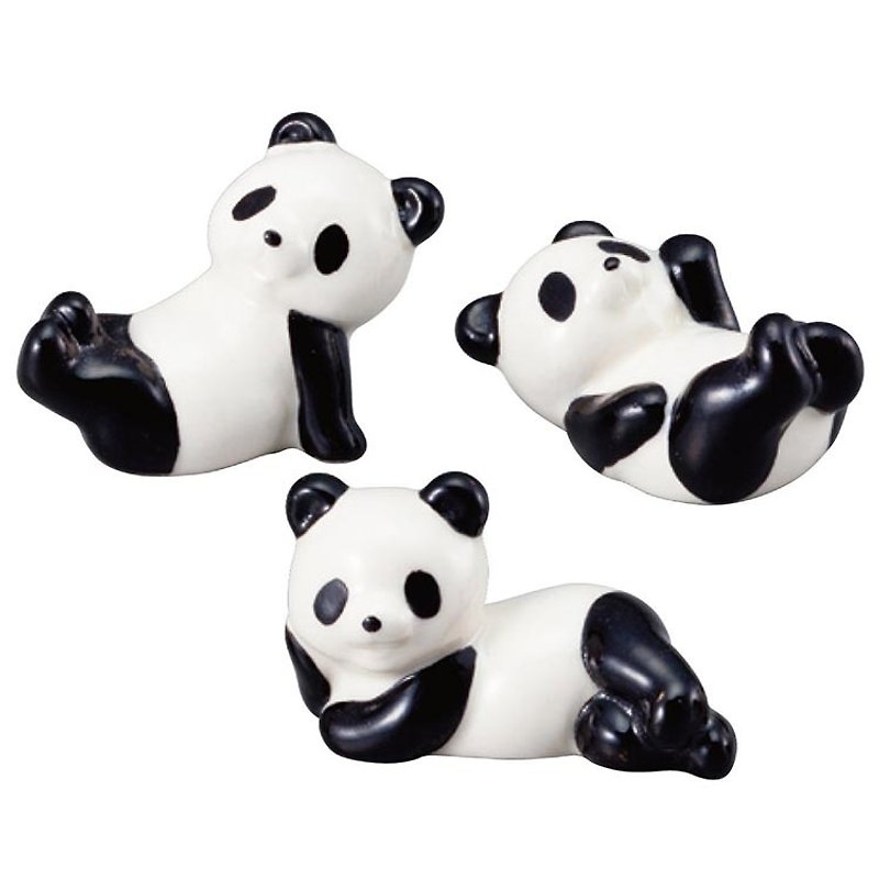 Japanese sunart chopsticks set - panda bear - Cookware - Porcelain 