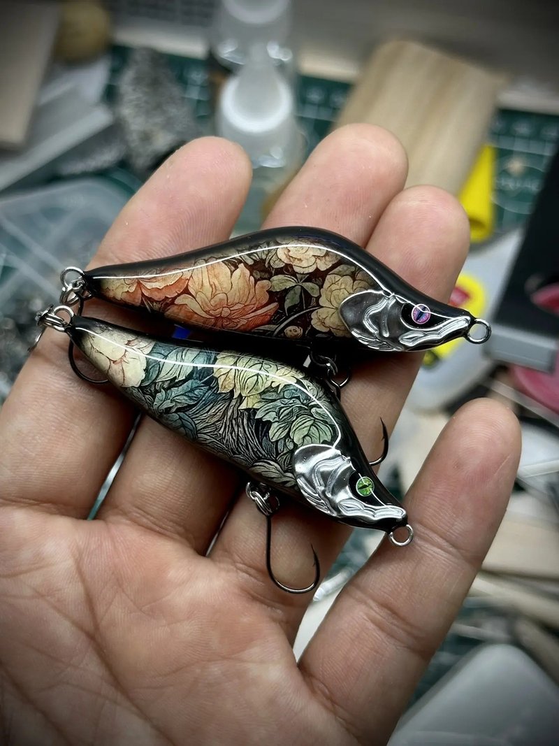 Flower Series Handcrafted Lure Bait - 其他 - 木頭 
