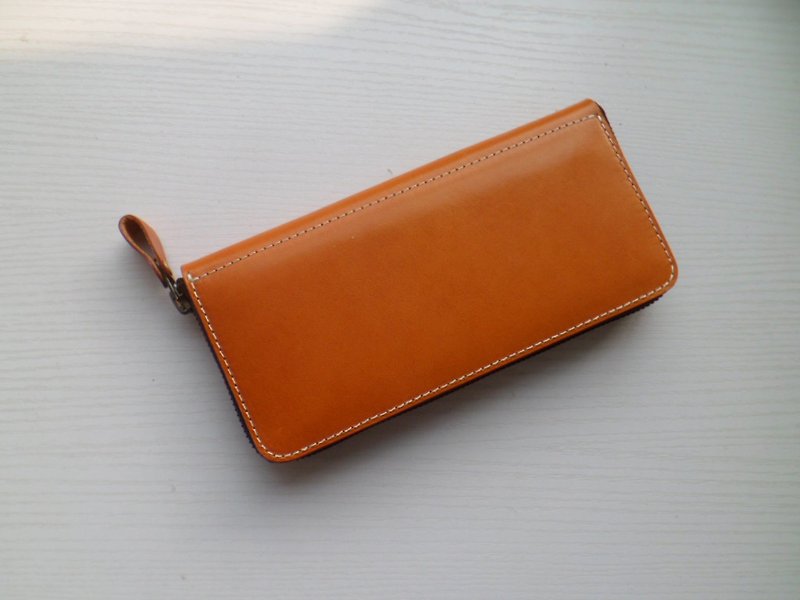 Genuine Leather Long Phone Wallet - Wallets - Genuine Leather Red