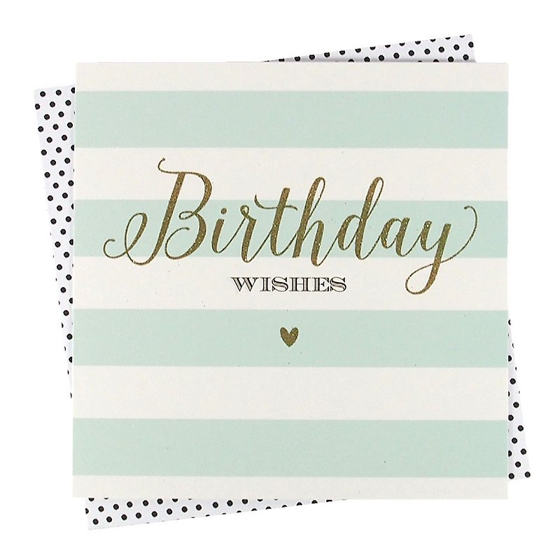 誕生日の願い[クレアマディコットインクカード-誕生日の願い] - カード・はがき - 紙 多色