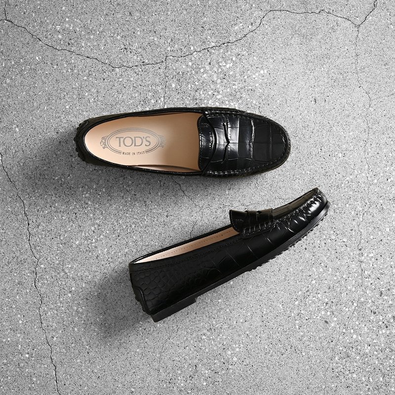 TOD'S 樂福鞋 EUR 34.5 / 古董皮鞋、古著鞋、復古皮鞋、娃娃鞋 - 女牛津鞋/樂福鞋 - 真皮 黑色